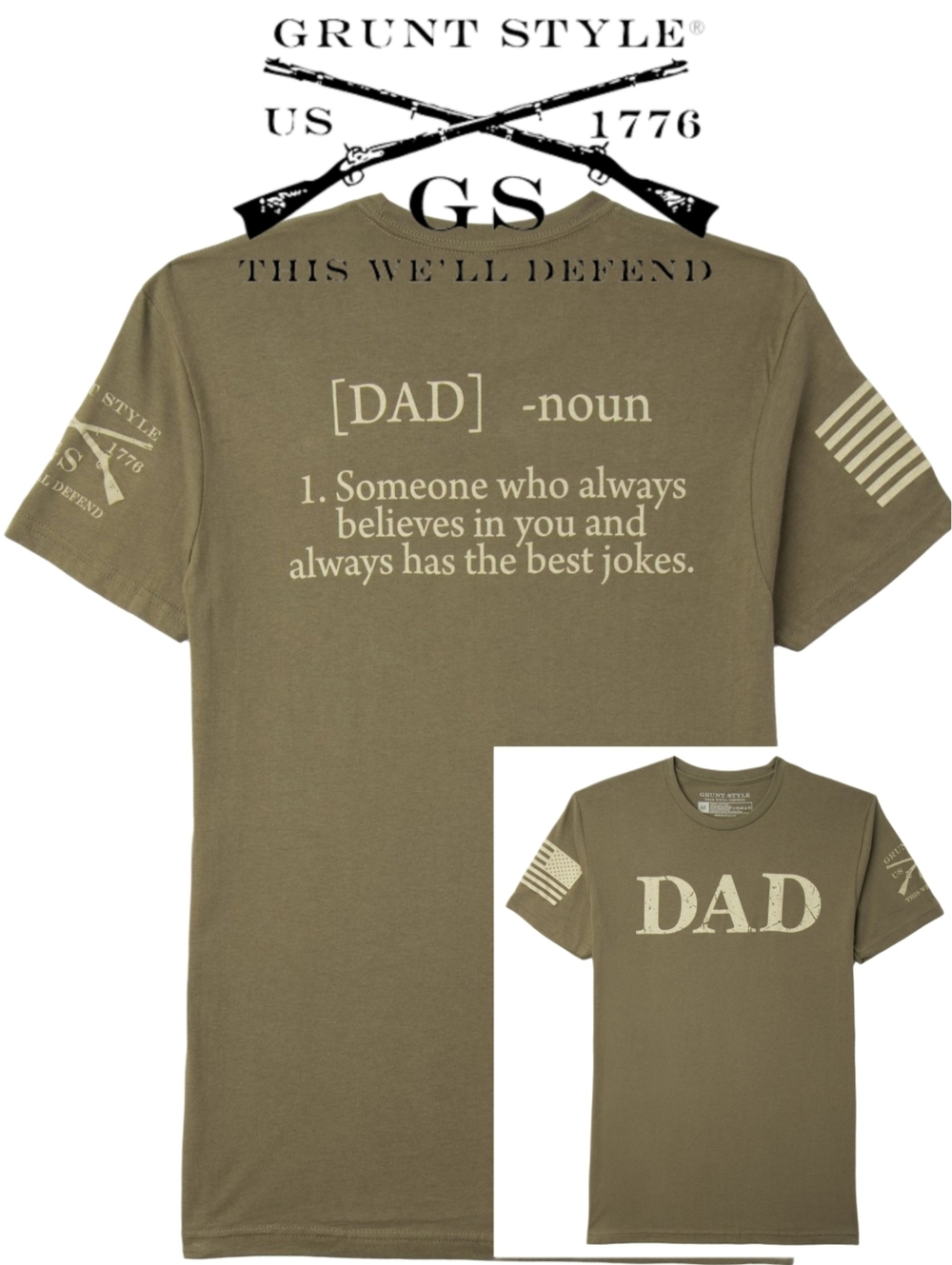 Grunt Style DAD Definition Tee